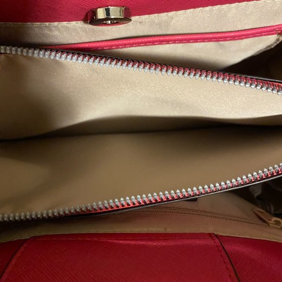 [Sold] Nine West Berry 3 Compartment Satchel - Picture 11 of 12